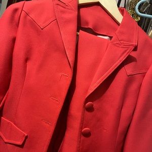 Vintage western homemade pant/jacket suit RARE